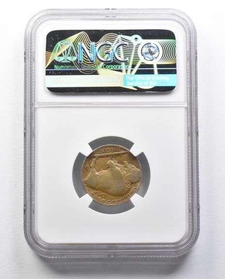 VG Details 1916 2 Feathers Indian Head Buffalo Nickel Cleaned NGC