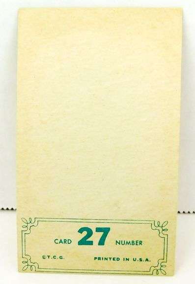 Willie Mays Topps Gold Foil All-Star Baseball Card