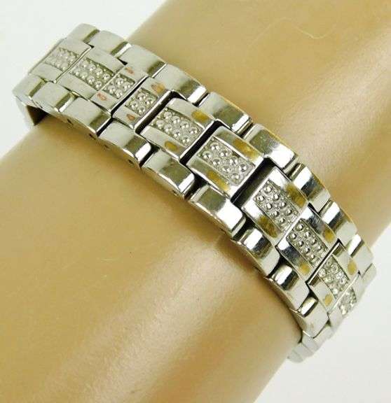 Ladies Bulova Bejeweled Wrist Watch, Runs