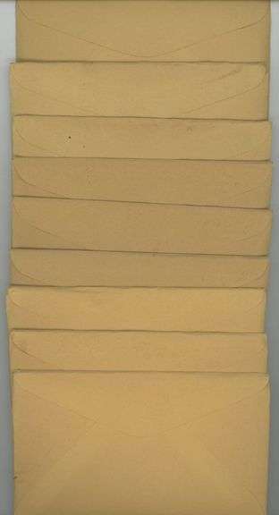 Fresh lot of 9 UNOPENED Silver Proof Sets in original envelopes: 3 1961, 3 1962, & 3 1964