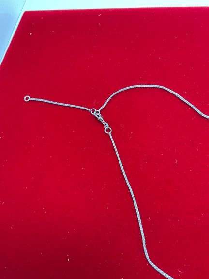 CERTIFIED BRAND NEW 14K WHITE GOLD DIAMOND NECKLACE. 3.25 CARAT.