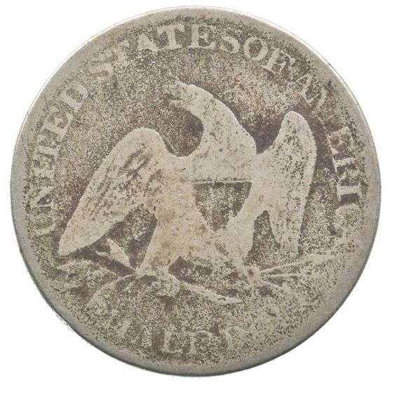 No Date Seated Liberty Half Dollar Contemporary Counterfeit