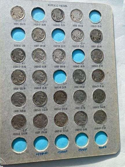 Starter Buffalo Nickel Set