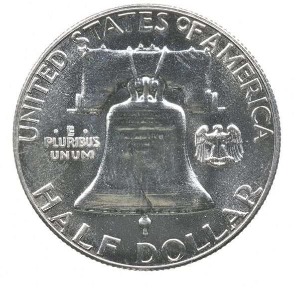 1956 Type 2 Franklin Half Dollar