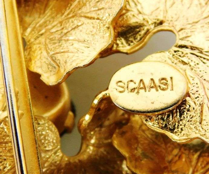 Vintage Scali Large Designer Brooch