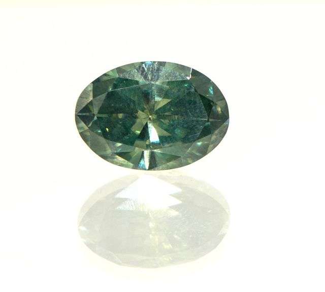 Huge Rare 6.34 Ct VVs1 Green Lab Simulated Diamond Solitaire