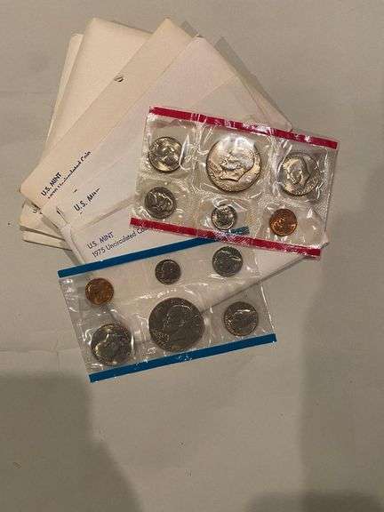 1975-1981 US Mint Sets Complete