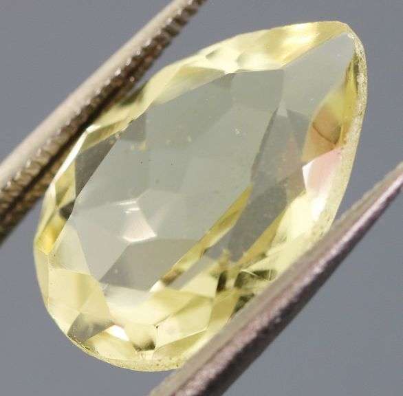 Vivid 5.57ct bright yellow Citrine