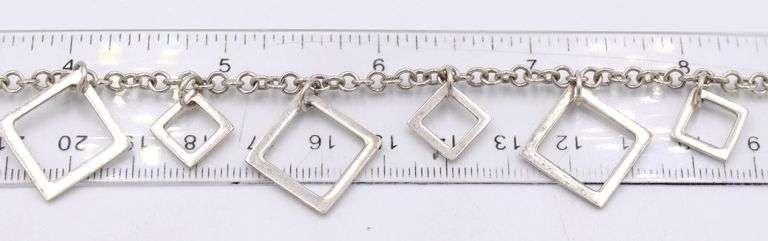 2 Vintage 925 sterling silver bracelets