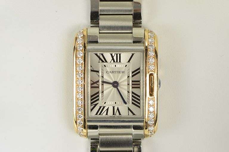 Cartier Tank Anglaise Ref W3TA0002 Women's Watch