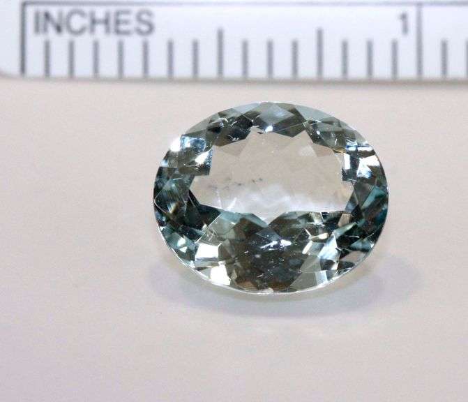 Sparkling Large Natural Aquamarine - 6.66 cts.