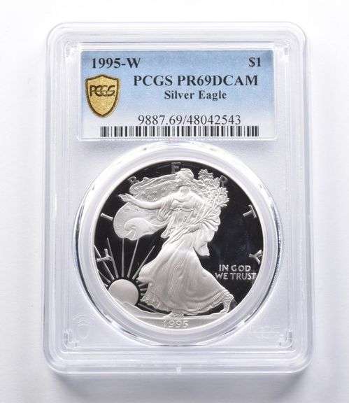 PR69 DCAM 1995-W American Silver Eagle PCGS Mintage 30,125 - KEY DATE