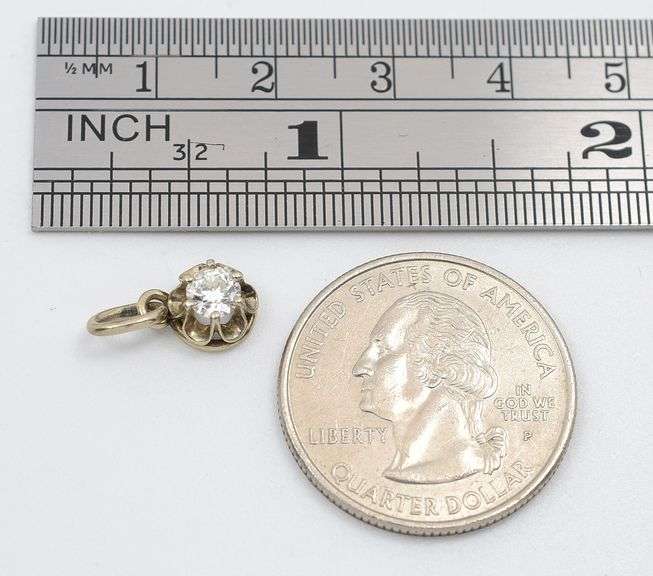 Sweet 1/4 Ct. Diamond Pendant
