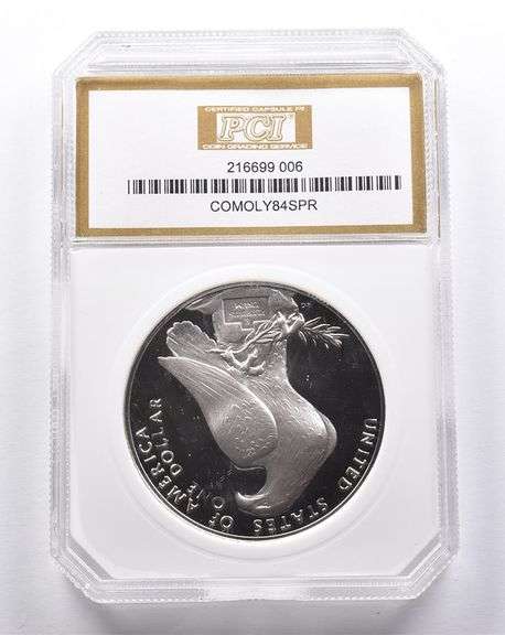 PR70 Deep CAM 1984-S 1984 Olympiad Commemorative Dollar PCI