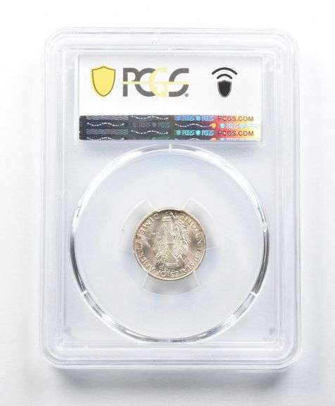 MS65 1945-S Micro S Mercury Dime PCGS