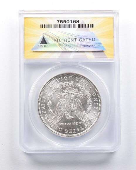 MS63 1887 Morgan Silver $1 VAM-12A DDO Top 100 Alligator Eye ANACS