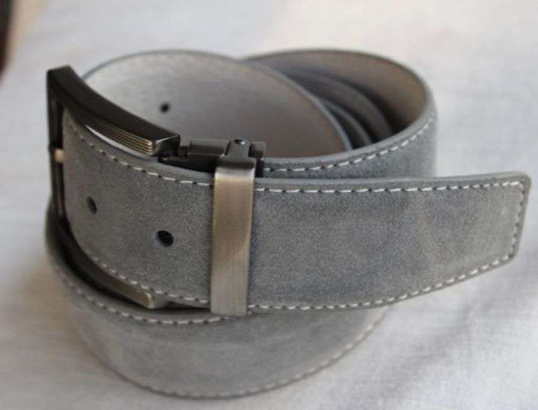 Casual Leather Belt 1 1/2 Inch Wide, Made In Italy