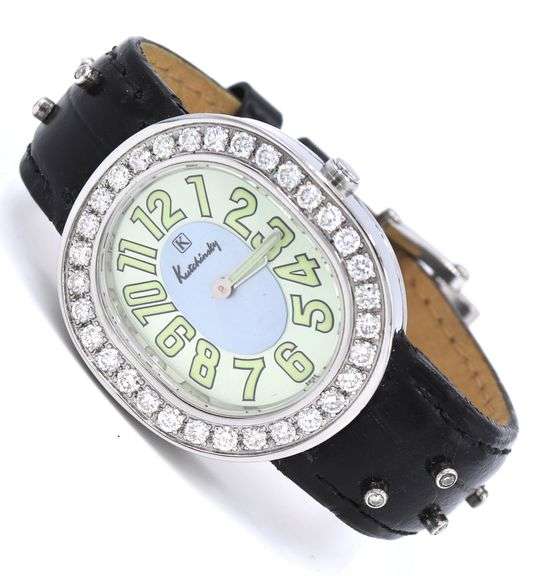 Chopard Kutchinsky L'Ovale quartz diamond halo watch