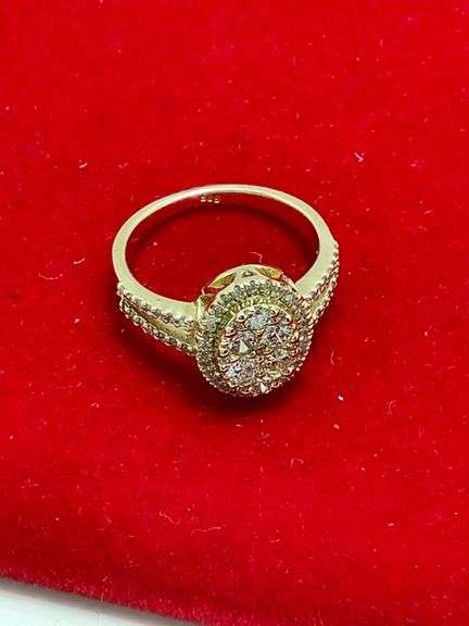 CERTIFIED BRAND NEW 14K GOLD AND DIAMOND RING. 1.00 CARAT