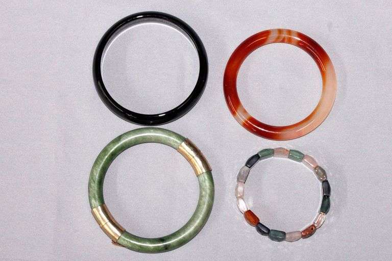 Gemstone Bracelets - Lot of 4