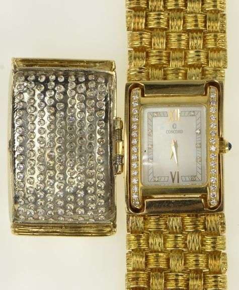 18K 2.50 Ctw Diamond Roberto Coin Concord Women's Watch