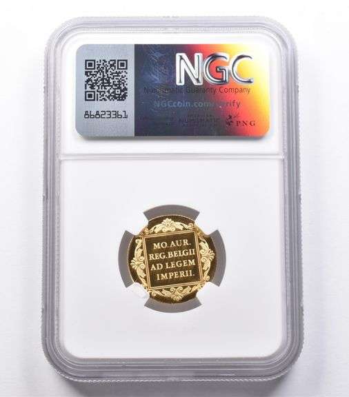 PF69 UCAM 1986 Netherlands Gold Ducat NGC