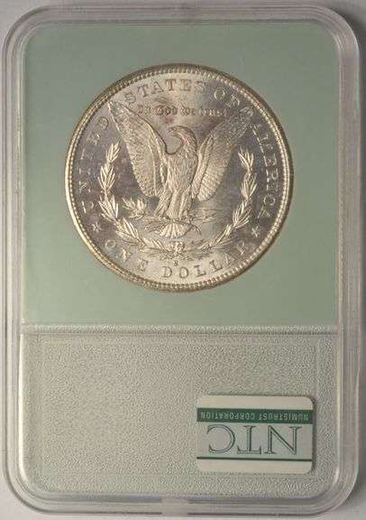 1880-S Morgan Silver Dollar NTC MS64 PL