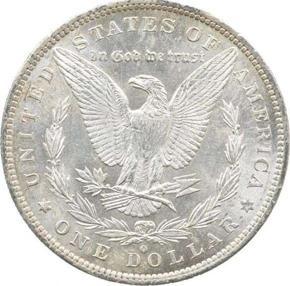1883-O Morgan Silver Dollar Beautifully Toned