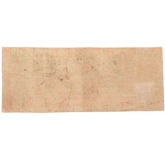 $4 Bank of the State North Carolina Raleigh 1846 Note