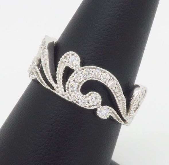Intricate Diamond Eternity Style Ring