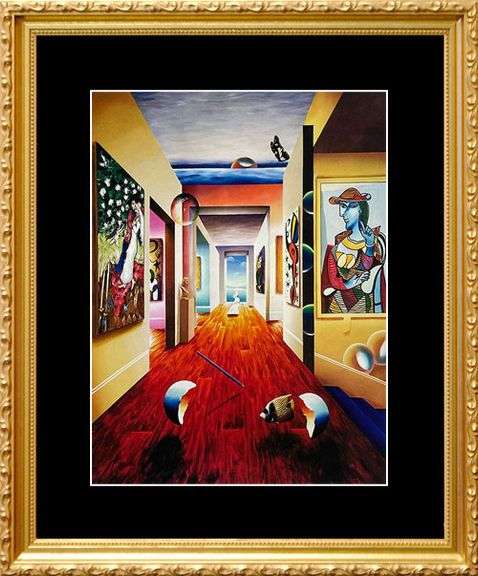 Collectible Ferjo (Brazil 1946 - ), Theresa and Three Candles