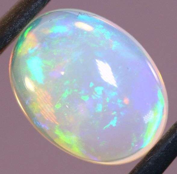 Glowing! 4.04ct full cover multi-pattern Jelly Opal