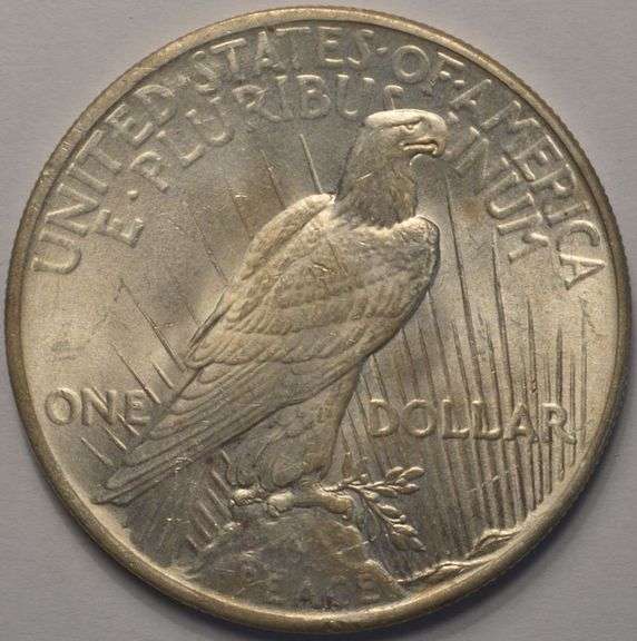 1925 Peace Dollar Flashy BU