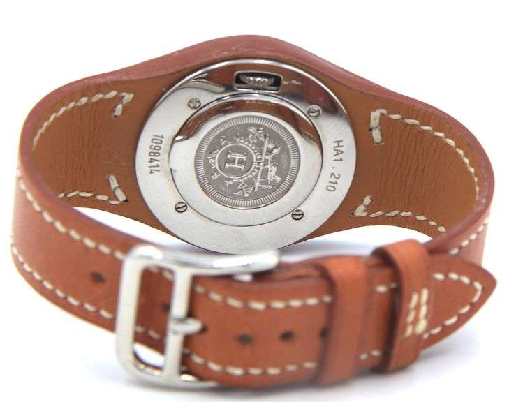 Hermes Harnais date quartz 28mm watch