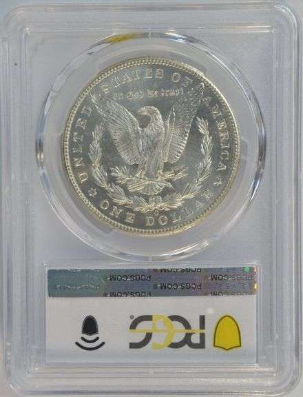 Prooflike nearly Gem BU 1900-O Morgan Silver Dollar. PCGS MS64