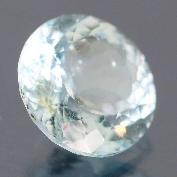 High Fire 2.23ct platinum blue Aquamarine