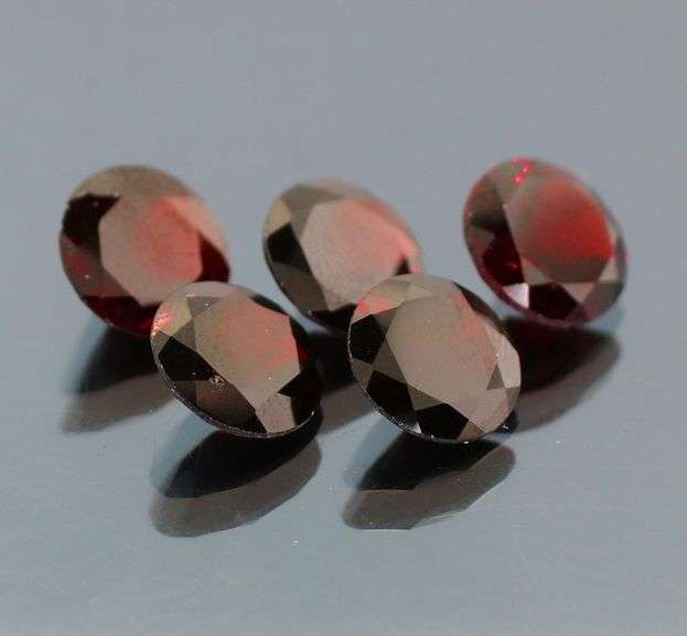 Stunning 18.49ct 5 piece untreated Garnet set