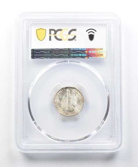 MS64 1945-S Micro S Mercury Dime PCGS