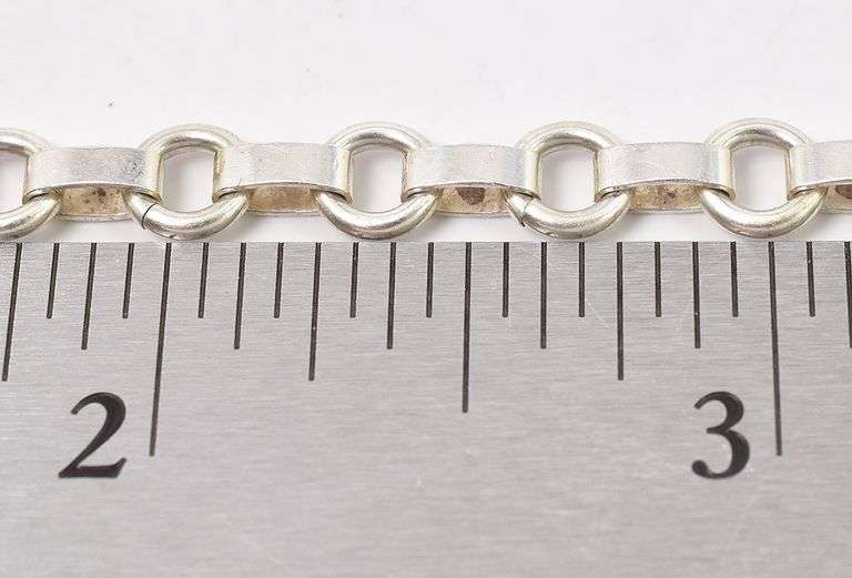 Wonderful Sterling Silver Fancy Link Bracelet