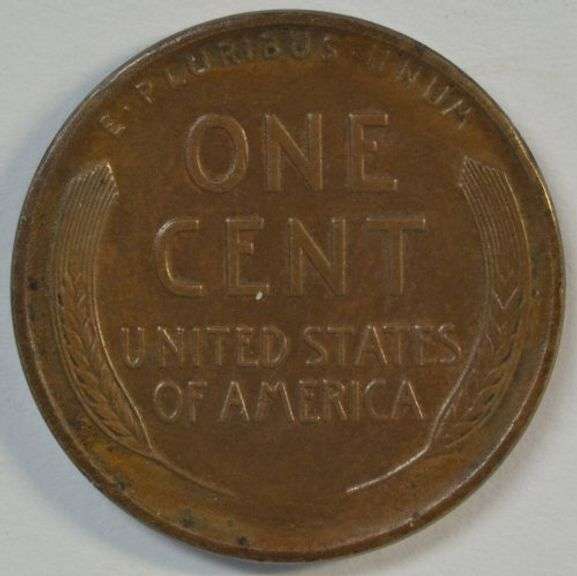 Original AU58 scarce 1915-S Lincoln Cent. Fully struck