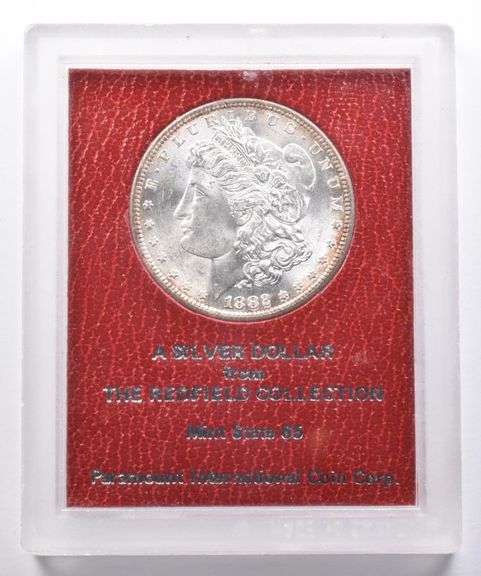 1882-S Morgan Silver Dollar Redfield Collection Paramount