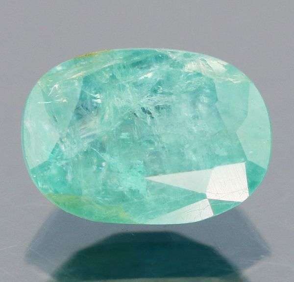 Deep blue green 1.33ct untreated Grandidierite