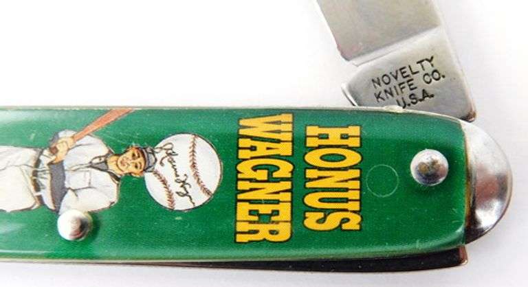 Vintage Honus Wagner Single Blade Pocket Knife
