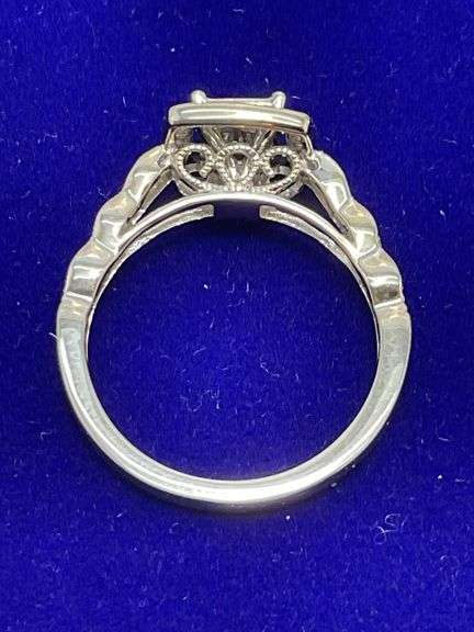 CERTIFIED NEW 14K WHITE GOLD DIAMOND WEDDING SET