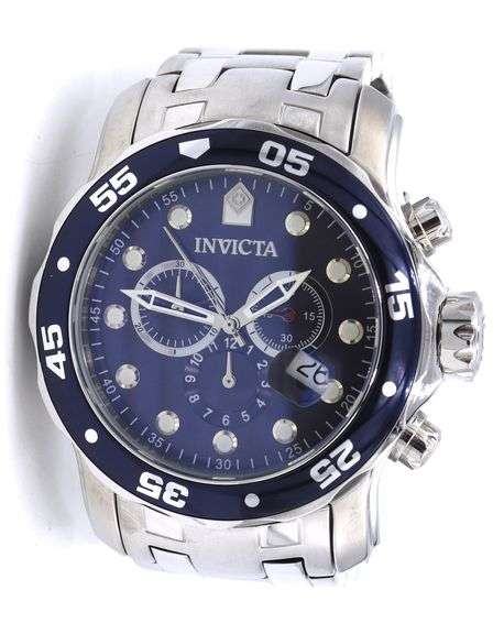 Invicta Pro Diver Chronograph blue dial watch