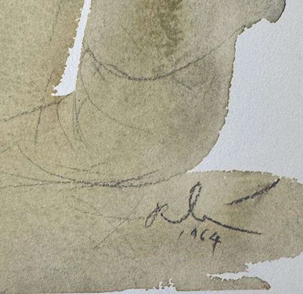 Extremely Rare and Collectible Salvador Dali Lithograph From 'Biblia Sacra' Suite