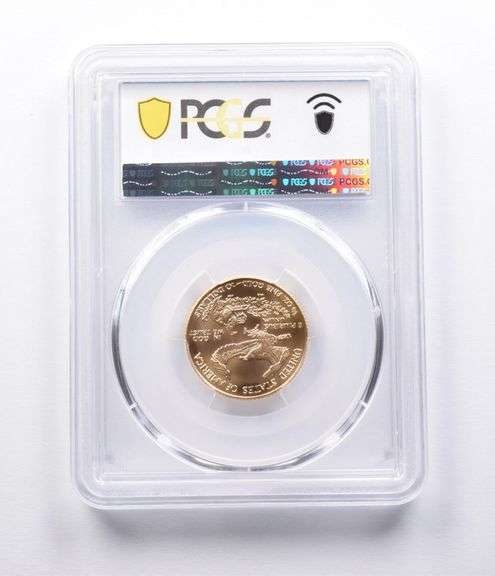 MS70 1998 $10 American Gold Eagle 1/4 Oz Gold PCGS