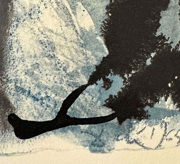 Extremely Rare and Collectible Salvador Dali Lithograph From 'Biblia Sacra' Suite