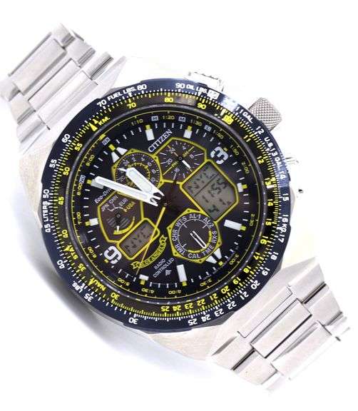 Men's Citizen Eco drive promaster blue angels two town IP chronograph watch