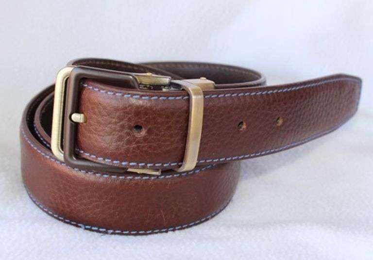 Classy Fine Quality Leather Belt, Made In Italy